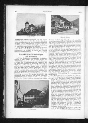 Großstädtische Bauordnungen und Städtebau