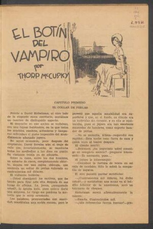 El botín del vampiro