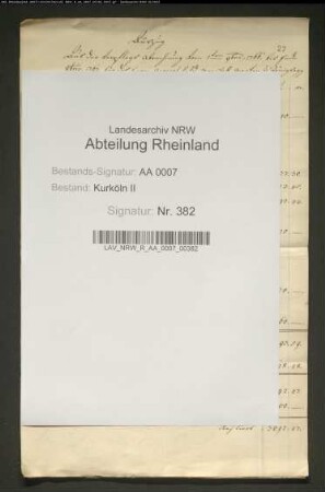 Briefwechsel Maximilian Friedrichs mit seinem Bruder Generalfeldmarschall Graf von Königsegg