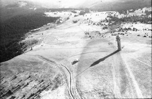 Feldberg: Fernsehturm, von Westen