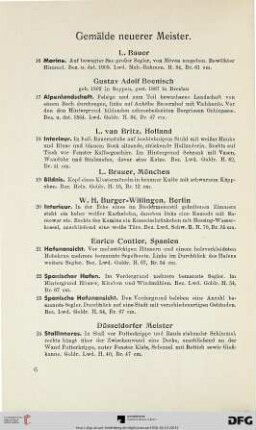 Gemälde neuerer Meister (Nr. 16-80)
