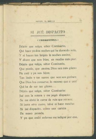 Si jué Dispacito : (Correntina)