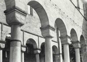 Paulinzella, Klosterkirche, Inneres, Langhaus, Kapitelle