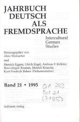 Ulrich Ammon: Die internationale Stellung der deutschen Sprache, Berlin, New York, de Gruyter, 1991, 633 S.
