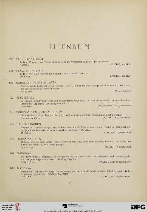 Elfenbein (Nr. 800-876)