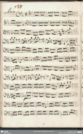 No. 7 Aria: Del terreno nel concavo seno