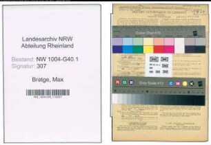 Entnazifizierung Max Bratge , geb. 14.10.1892 (Justizbeamter)