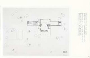 Theater und Theaterbibliothek, Berlin-Kreuzberg (Diplomarbeit bei Willy Kreuer): Grundriss 2. Obergeschoss