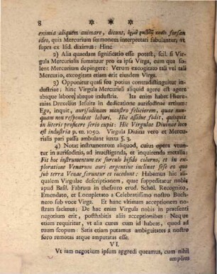 Ioannis Sperlingii ... Disqvisitio an virgvla mercvrialis agat ex occvlta qualitate? : Ob die Wünschel-Ruthe aus verborgener Kraft wirke?