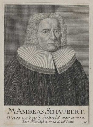 Bildnis des Andreas Schaubert