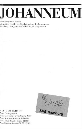 Jahrgang 1997 - Heft 3