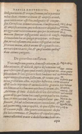 De generibus caussarum.