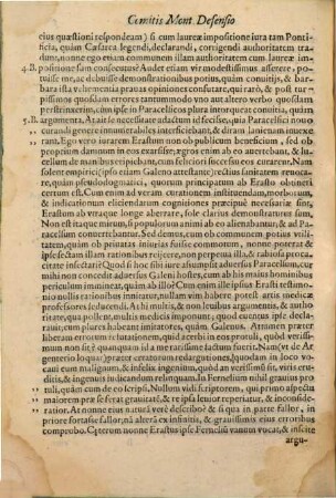 Defensio librorum suorum de Morbis adv. Thom. Erastum
