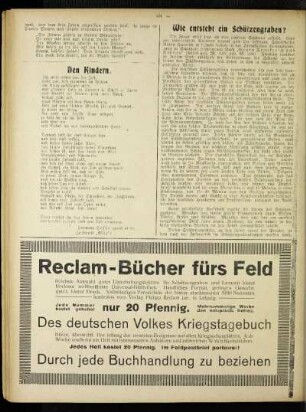 Wie entsteht ein Schützengraben?