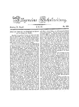 Schule und Haus oder das Verhältnis des Lehrers zu den Aeltern der Schüler