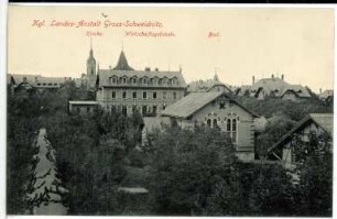 Groß-Schweidnitz. Landesanstalt - Wirtschaftsgebäude