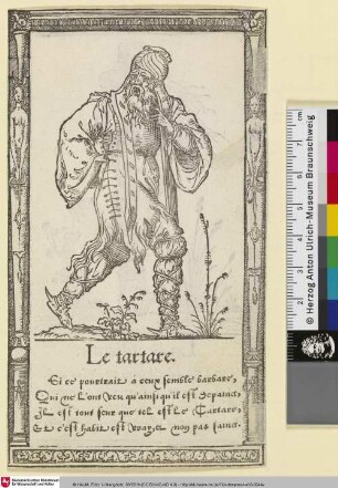 Le tartare [Recueil de la diversité des habits, Kleidung eines Tartaren]