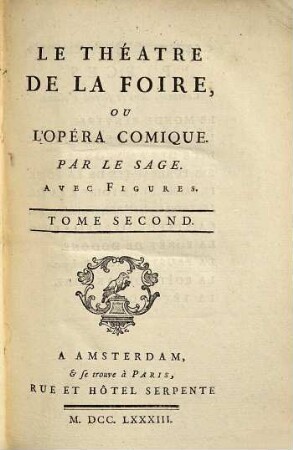 Le Théâtre De La Foire Ou L'Opéra Comique, 2