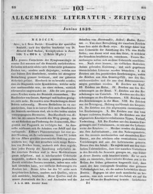 Suckow, H. E.: Grundriss der speciellen Semiotik. Jena: Bran 1838