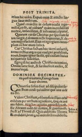 Dominica Decimatertia post trinitatis ...