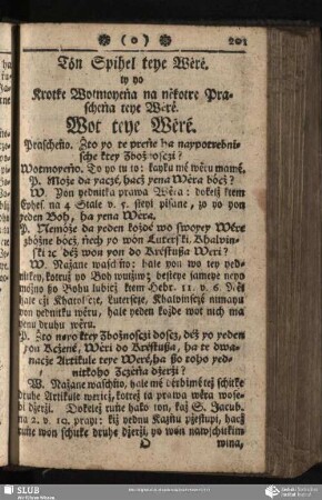 Tón Spihel teye Wėré. ty yo krotke Wotmoyeṅa na nėkotre Prascheṅa teye Wėrė