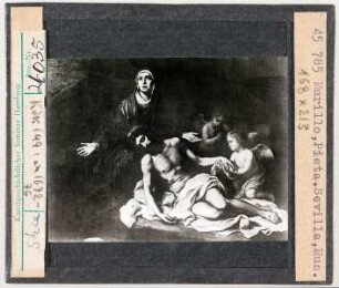 Bartolomé Estéban Murillo: Pietà. Sevilla, Museum (Stoedtner-Nr. 45785)