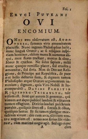 Encomia Admiranda rerum admirabilium