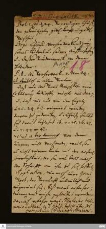 Disposition der Predigt von August Hermann Francke über Lk. 18 am 20.02.1724.