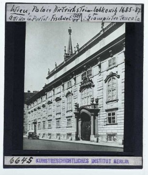 Wien, Palais Dietrichstein-Lobkowitz : Außenansicht