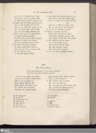 153. Der Juden Abgott