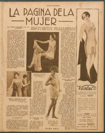 La página de la mujer
