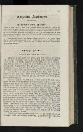 Achtzehntes Jahrhundert
