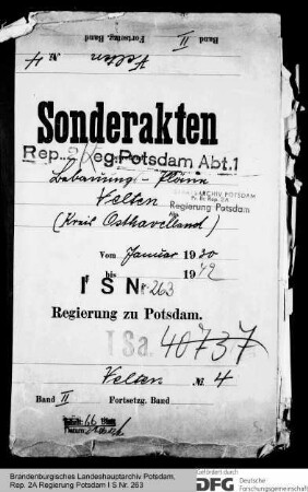 Bebauungspläne, Straßenanlagen, Unterhaltung des Straßenpflasters und der Bürgersteige in Velten