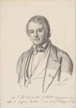 Bildnis Bianchi, Pietro (1787-1849), Architekt