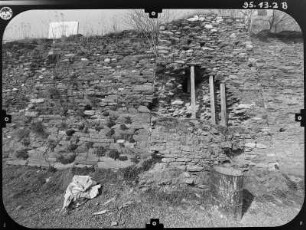 Plauen. Reste der Stadtmauer