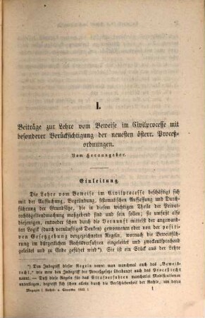 Magazin für Rechts- und Staats-Wissenschaft mit besonderer Rücksicht auf das Österreichische Kaiserreich. 7. 1853