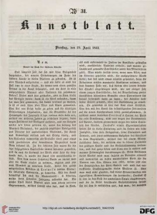 Nr. 31 - 40 (19. April 1842 - 19. Mai 1842)