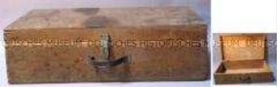 Koffer, Holz (Nachlass Liebknecht, K.)
