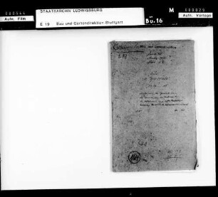 Aufteilung der Geschäfte unter die Baumeister, die Uniformen für die Hofbaumeister und Hofbaukontrolleure, rückständige Bauberichte des Hofbaumeisters von Thouret und anderes