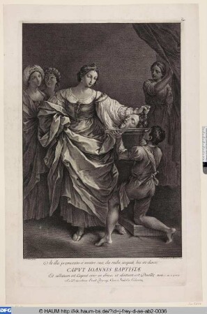 Salome mit dem Haupt Johannes des Täufers