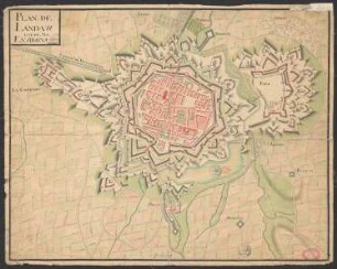 Plan de Làndaw est de ses environs