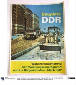 Bauplatz DDR