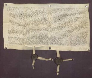 Else Burkener zu Lohr verkauft an Heinrich Mönth, Pfarrer zu Schönfeld, verschiedene Gülten und Zinse zu Grünsfeld und an andern Orten um 90 Gulden.