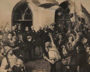 Proklamation der provisorischen Regierung in Kiel (24.3.1848)