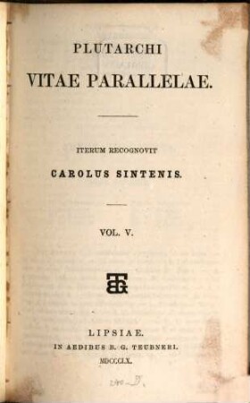 Plutarchi vitae parallelae. 5