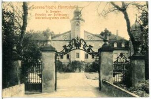 Hermsdorf. Schönburg - Waldenburgsches Schloss