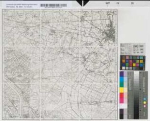 [Topographische Karte 1 : 25.000 (Meßtischblätter): Nördliche Rheinprovinz und südliches Westfalen]. [2424], 4302 Goch 51°36'-6°0'. Preußische Landesaufnahme 1892. Berichtigt: Ausschn. 1: 1926. Letzte Nachträge: Ausschn. 1: Hauptverm.Abt. X 1939, Ausschn. 2: n. niederländ. Material 1925-1935