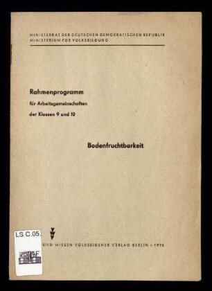 Bodenfruchtbarkeit