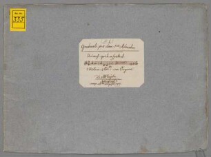Universi qui te exspectant, V (4), strings, cor (2), org, MH 442, d-Moll - BSB Mus.ms. 335 : [caption title:] Graduale pro Dominica 1 m a Adventus. à 4 Voci in pieno, e l'Organo. NB Violini non obbligati. // di Giov: Mich: Haydn mpria. // [binding title, by other hand:] Graduale pro dom: 1 m a Adventus. // Universi, qui te exspectant. // [Incipit] // a // 2 Violini. 4 Voc. con Organo. // di MHaydn. // in Originali // comp: 26 t e n August: 1787