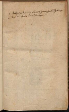 Handschriftlicher Eintrag